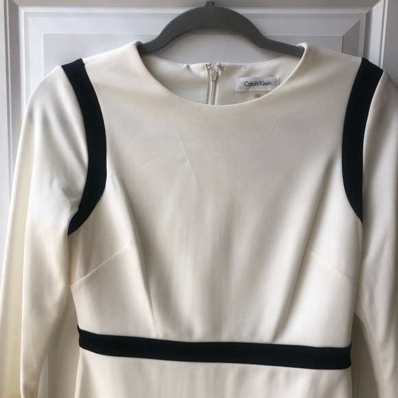 Calvin Klein Bell Sleeve Sheath Dress - Picture 4 of 8